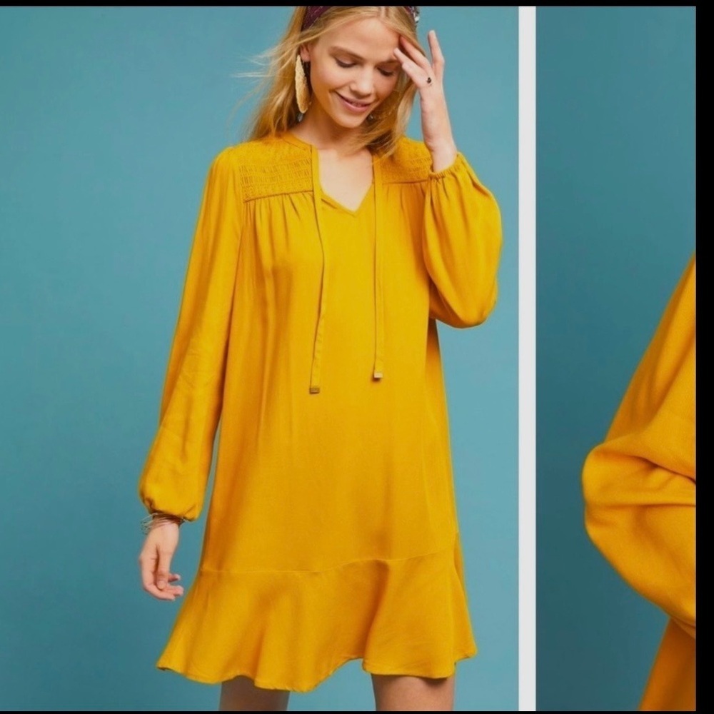ANTHROPOLOGIE  Ragonda Tunic Dress Size 4.